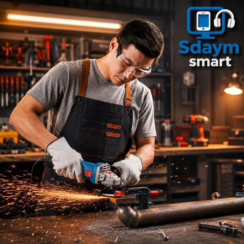 ماكينة صنفرة وطحن زاوية دونغ تشنغ 4.5 بوصة 900 واط - DSM21-115
