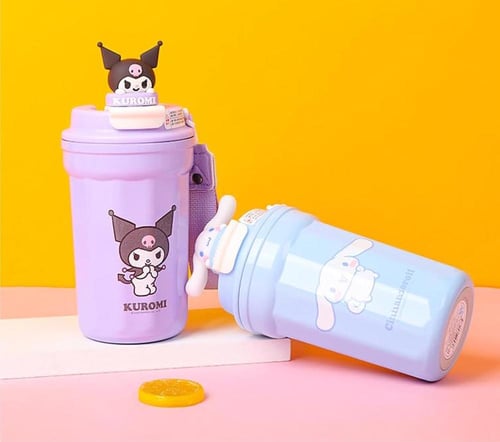 كوب كورومي من Everyday Delights مع غطاء وحزام سعة...