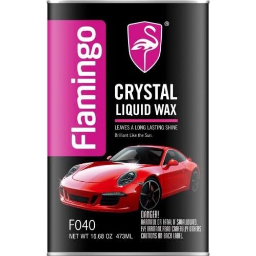 شمع سائل كريستالي من فلامينغو، سائل ملمع، سائل شمع...