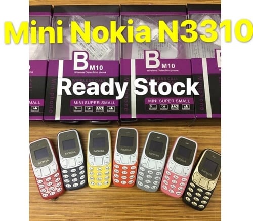 صغر جوال ميني بحجم الاصبع من bm10 شريحتين