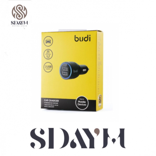 شاحن سيارة بتصميم 2 منافذ يو اس بي، 5 فولت، 4،2 ام...