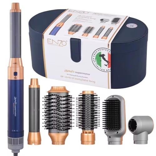 ستشوار مصفف شعر بكج متكامل 6 في 1 دايسون من ENZO م...