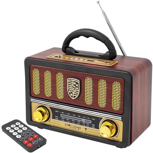 راديو DENX DX2441 بصوت HiFi وبلوتوث وراديو FM وتشغ...