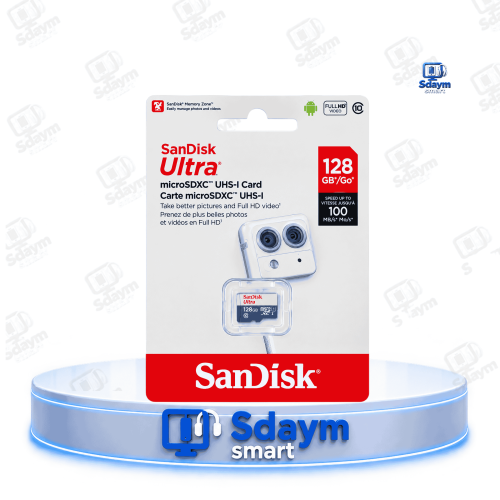 بطاقة ذاكرة سانديسك إكستريم برو microSDXC UHS-I 128 جيجابايت - SDSQXCD-128G-GN6MA