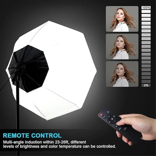 مجموعة إضاءة سوفت بوكس للتصوير الفوتوغرافي من جلان...