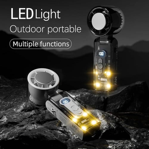 مروحة تربو من ايسيروش - مروحة محمولة مع لوحة تبريد...