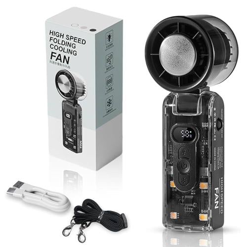 مروحة تربو من ايسيروش - مروحة محمولة مع لوحة تبريد...