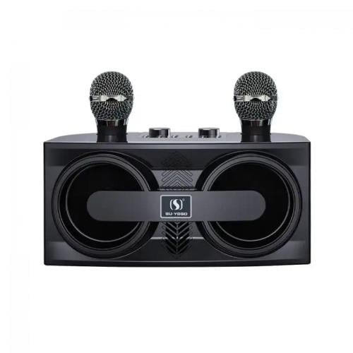 ستيريو ميكروفون محمول باليد المزدوج