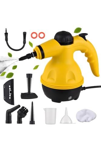 منظف بخاري محمول باليد متعدد الوظائف بقوة 1000 واط