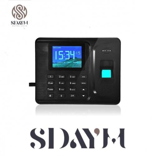 جهاز الحضور ببصمة الاصبع للشبكة بشاشة ملونة مع برن...