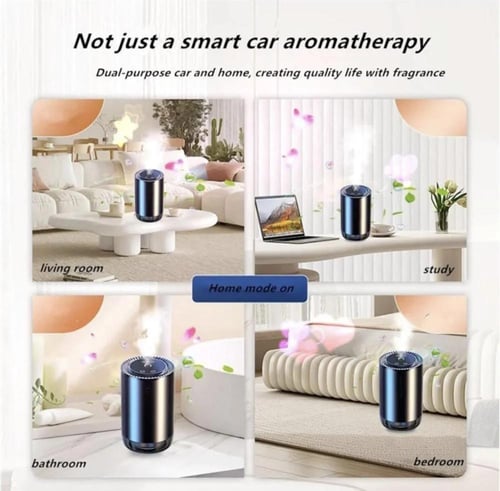 جهاز التعطير الذكي مزود بإضاءات مميزة وعبوة معطرة