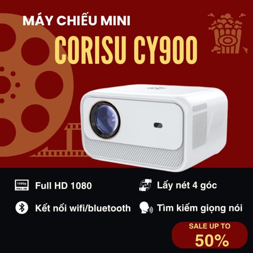 بورجكتور جهاز عرض CY 900 – عرض عالي الدقة للمنزل و...