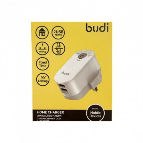 شاحن منزلي ذكي من بودي بمنفذين USB