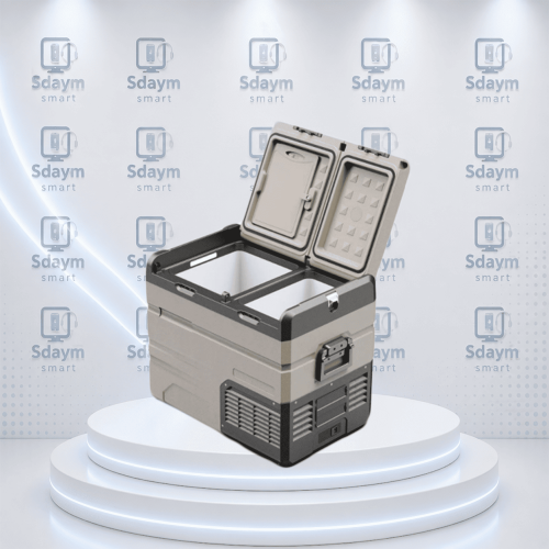 Alpicool 45L Car and Travel Refrigerator - 2 Compartments with Battery