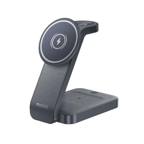 شاحن YESIDO DS26 MagSafe وحمالة هاتف للمكتب