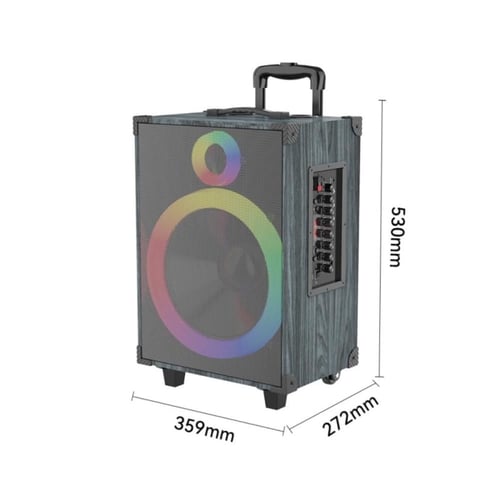 نظام مكبر صوت لاسلكي بتقنية بلوتوث JQS912L مزود بم...