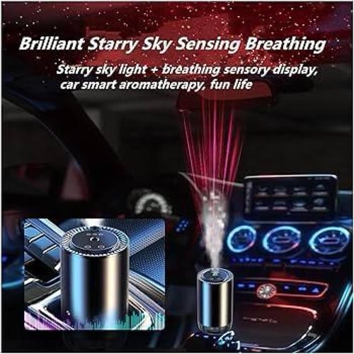 جهاز التعطير الذكي مزود بإضاءات مميزة وعبوة معطرة