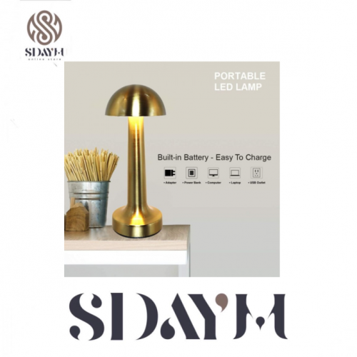 مصباح LED صناعي لاسلكي قابل للحمل ببطارية قابلة لا...