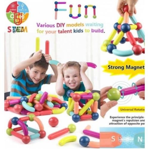 مكعبات بناء مغناطيسية ، ألعاب تعليمية مغناطيسية ،...
