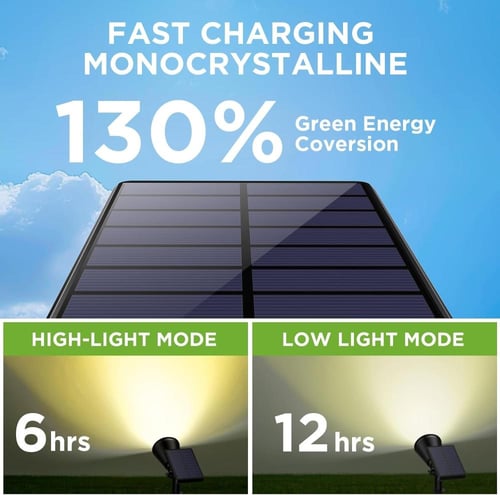 أضواء تعمل بالطاقة الشمسية اثنان في واحد مصممة بتق...