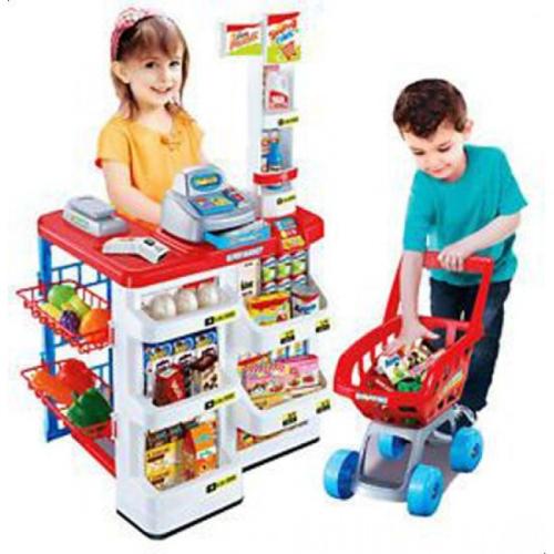 مجموعة سوبرماركت المنزل للعب الاطفال - اصنعها بنفس...