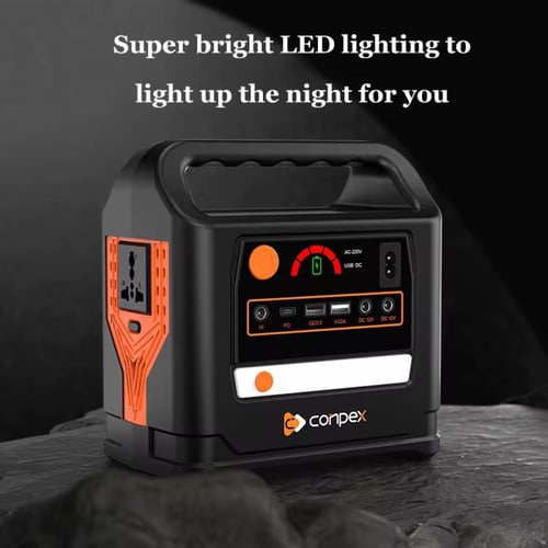 كونبيكس محطة طاقة محمولة 300 واط في الساعة مع مولد...