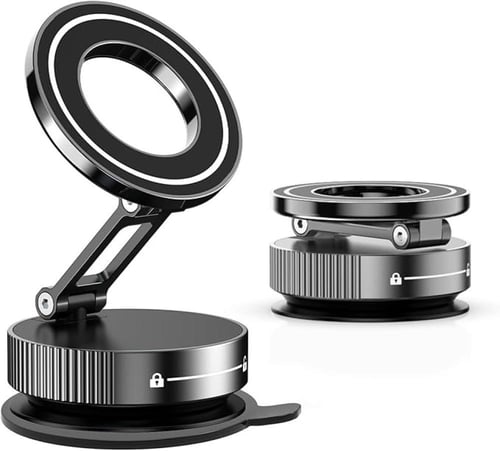 حامل جوال مغناطيسي بقاعدة شفط من دوميونير، [قاعدة...