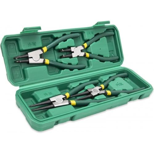 مجموعة كماشة حلقية كبس مكونة من 4 قطع، مجموعة كماش...