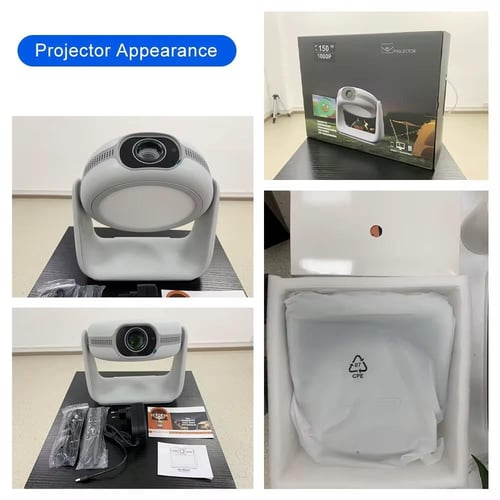 بروجكتر لاسلكي أندرويد سنمائي 5200 مللي أمبير متنق...