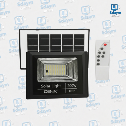 كشاف طاقة شمسية للمنزل من DENX م/ DX2076