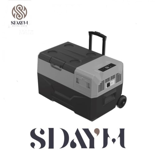 ثلاجة 30L مع بطارية من Alpicool للسيارة و الرحلات