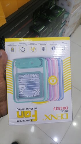 مروحة ميني رذاذ قابله لشحن متنقله متعدد الالوان