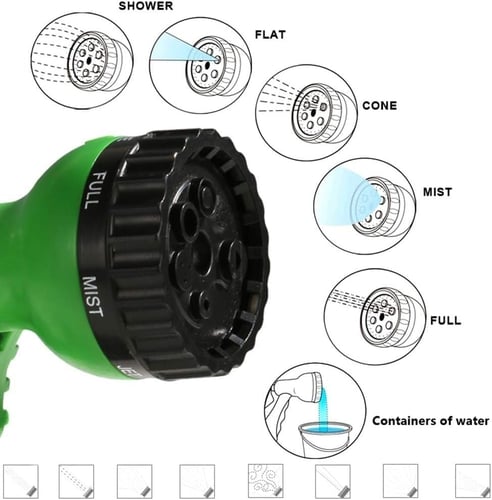 بخاخ مضخة محمول (5 لتر) مع 7 اوضاع للرش، مع صمام ت...
