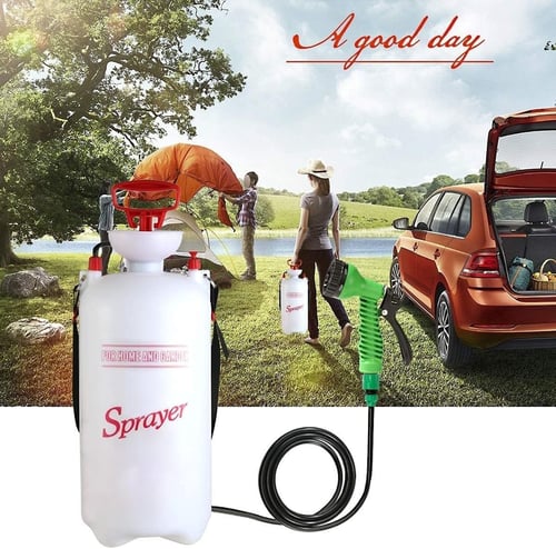 بخاخ مضخة محمول (5 لتر) مع 7 اوضاع للرش، مع صمام ت...