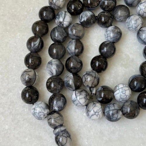 سبحة بكلايت عرق الفضة (مربع)