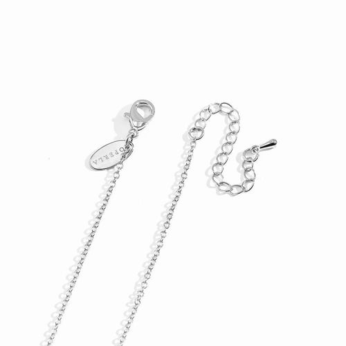 قلادة الدفتر بصفحتين ذهبي - فضي