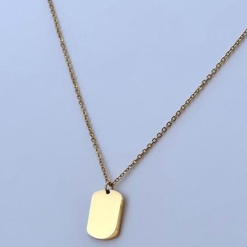 قلادة أوبيرلا A صغير ذهبي