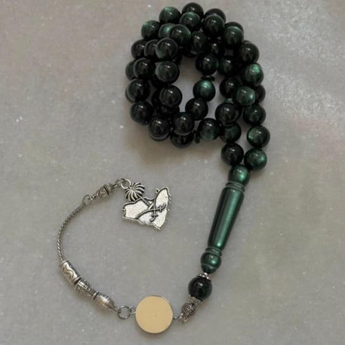 سبحة بكلايت الخضراء