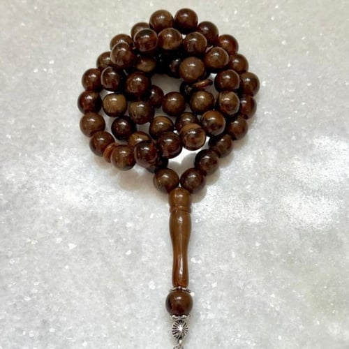 سبحة بكلايت بني داكن موكا