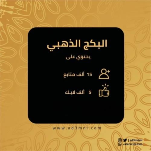 بكج التفاعل الذهبي لانستغرام