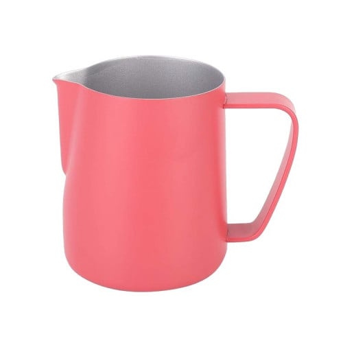 بتشر الحليب باللون الوردي