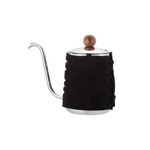 أبريق ديقو الفاخر بجلد أسود وسعة 550مل