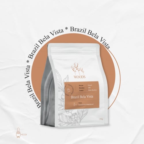 محمصة وودز - البرازيل بيلا فيستا - 250 ج
