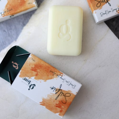 صابونة الكبريت بأملاح البحر الميت