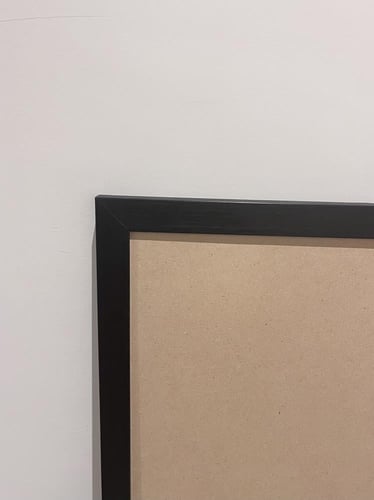 برواز لوحة جدارية - أسود