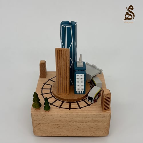 صندوق النشيد الوطني المتحرك لمدينة الرياض