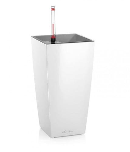 حوض نبات الماني ذاتي الري Lechuza Mini Cubi Premiu...