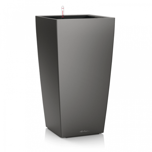 حوض نبات الماني ذاتي الري Lechuza Cubico Premium