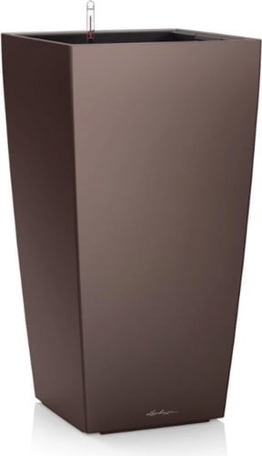 حوض نبات الماني ذاتي الري Lechuza Cubico Premium