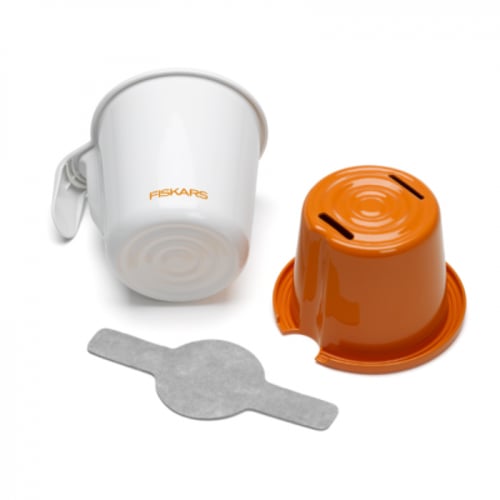 مركن أعشاب + مقص أعشاب FISKARS